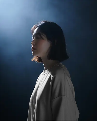 Modern Minimalist Simple Round Neck Sweatshirt Mockup Ideal For Brand Promotion