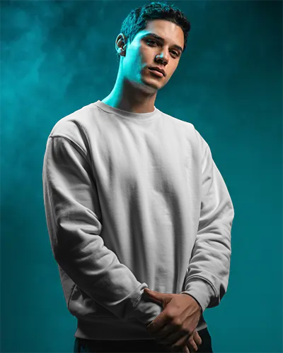 Comfortable Everyday Wear Crewneck Sweatshirt Mockup For Fashion Brands And Apparel Design