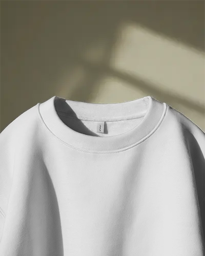 Premium Quality Crewneck Sweatshirt Mockup With Soft Texture For Casual Wear And Street Style