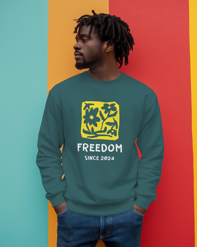 Urban Sweatshirt Mockup On Male Model