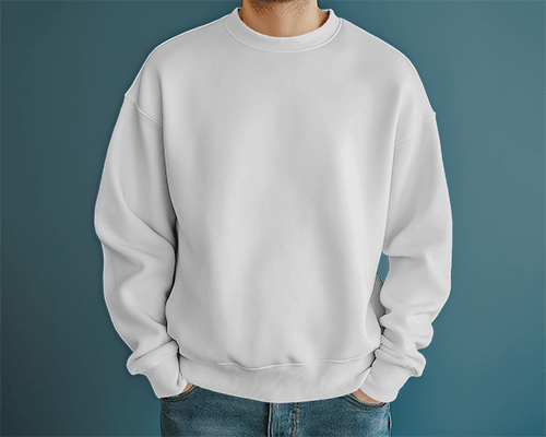 Sweatshirt Mockup In Studio Environment