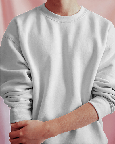 Studio Sweatshirt Mockup On Mannequin Display