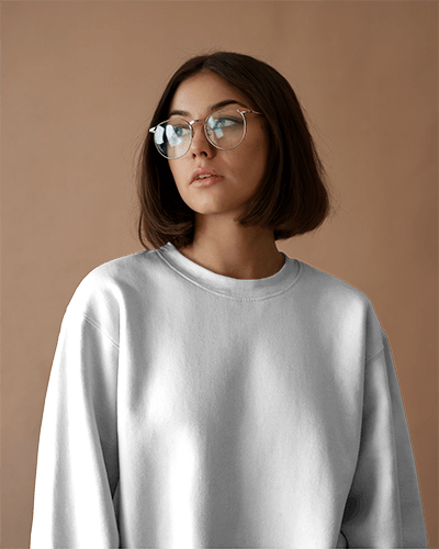 Natural Lighting Sweatshirt Mockup With Soft Background