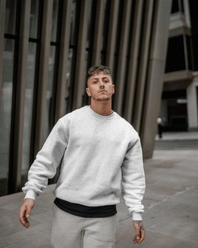 Sweatshirt Mockup Active Citywear With Vibrant Graphic