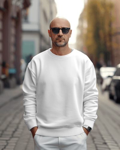 Japanese Kanji Sweatshirt Mockup In Turquoise With Love And Affection Theme