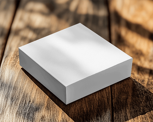 Sunlit Textured Box Mockup On Rustic Wooden Surface With Soft Shadows Warm And Natural Packaging Design 0148