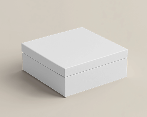 Minimalistic Box Mockup On Neutral Background With Soft Even Lighting Clean And Elegant Packaging Design 0156