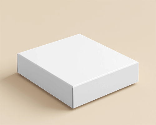 Sleek Box Mockup On Beige Background With Soft Lighting Modern And Minimal Packaging Design 0157