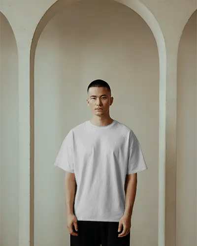 Modern Minimalist Plain Tshirt Mockup For Fashion Brands And Apparel Promotions Online