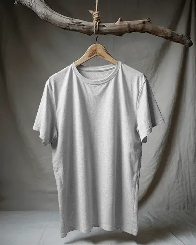 premium-quality-comfortable-casual-tshirt-hanging-on-natural-wooden-hanger-decoration