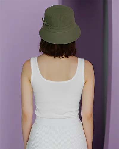 Stylish Summer Tank Top With Classic Back Design And Comfortable Fit For Everyday Wear