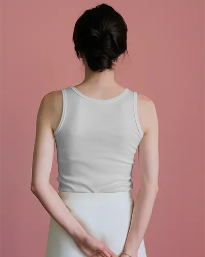 Modern Fitted Tank Top Mockup Ideal For Design Showcase Promotions And Ecommerce Use