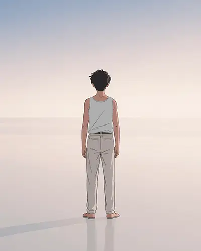 Casual Sleeveless Anime Tank Top Mockup For Summer Wardrobe Essential And Everyday Wear