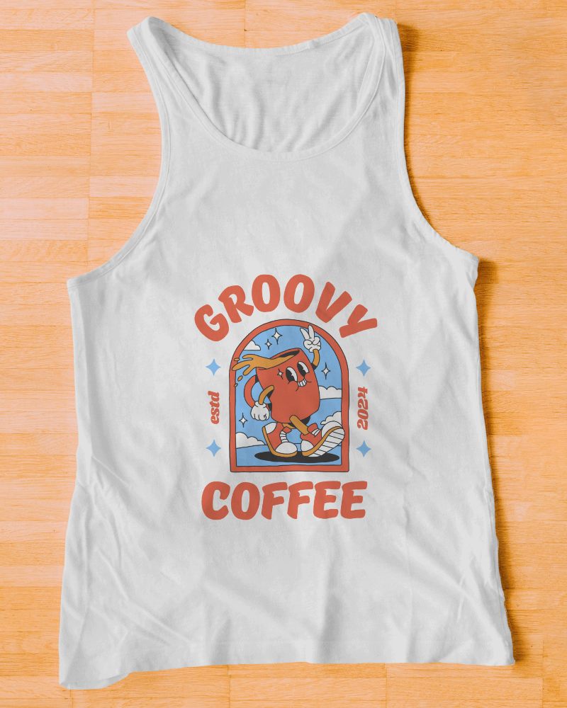 Unisex Flatlay Tanktop Mockup