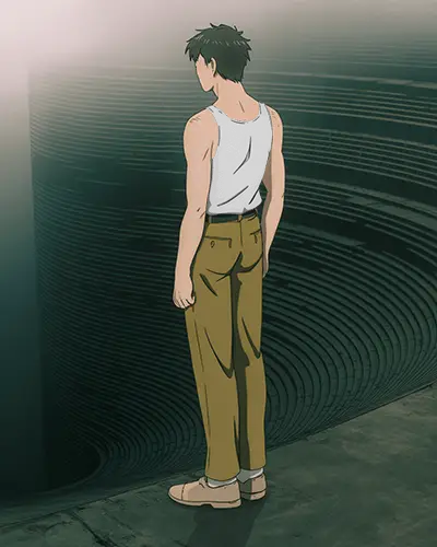 Men Basic Comfortable Anime Casual Tank Top Perfect For Summer Outdoor Activities And Layering