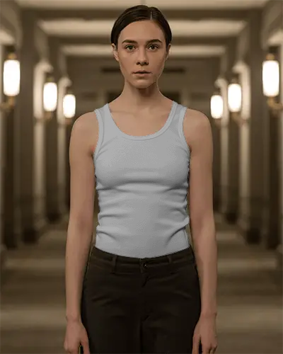 Premium Quality Tank Top Mockup With Realistic Texture And Fit For Branding