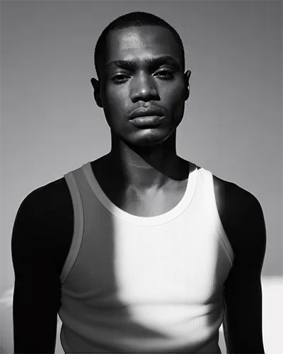 Premium Mens Ribbed Tank Top Mockup For Fashion Brand Presentation And Marketing Campaign