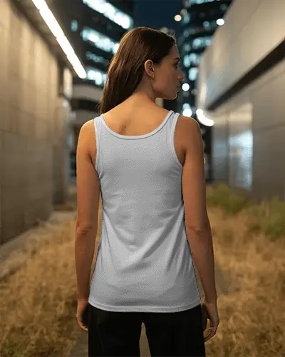Comfortable Womens Tank Top Mockup For Stylish Casual Wear And Summer Fashion Design