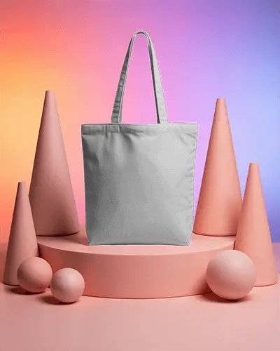 Stylish Minimalist Tote Bag Mockup For Custom Design Presentation And Brand Promotion 0326