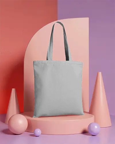 Stylish Simple Everyday Tote Bag Mockup For Your Custom Logo And Design Presentations 0327