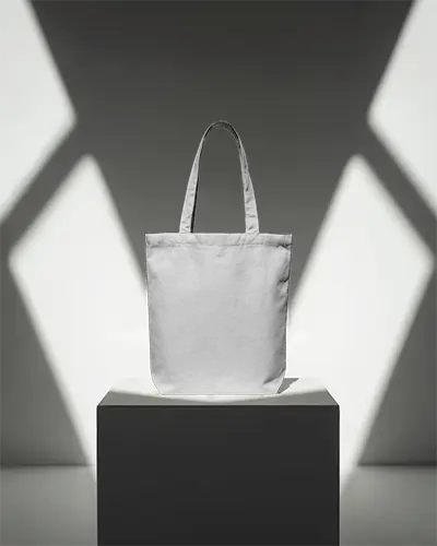 Minimalist Fabric Tote Bag Mockup For Custom Design And Brand Presentation Ideal For Marketing 0331