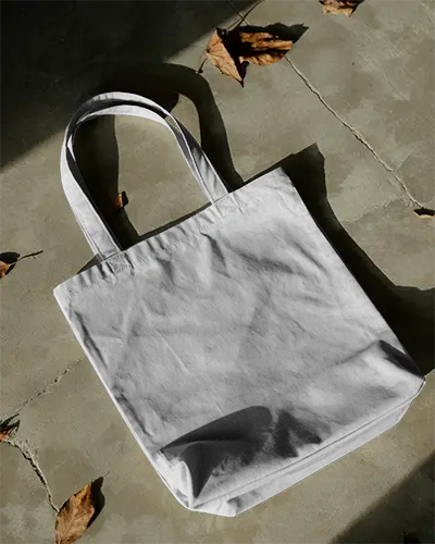 Eco Friendly Canvas Tote Bag With Long Handles Perfect For Shopping Beach Or Everyday Use 0348