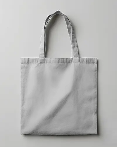 Plain Fabric Tote Bag Mockup To Showcase Your Graphic Designs Or Advertisements