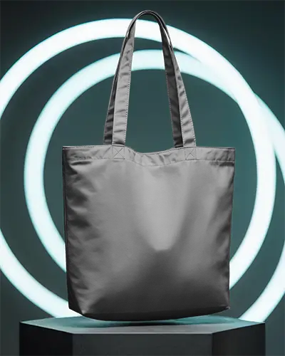 Eco Friendly Reusable Tote Bag Mockup For Branding And Custom Designs Promotion