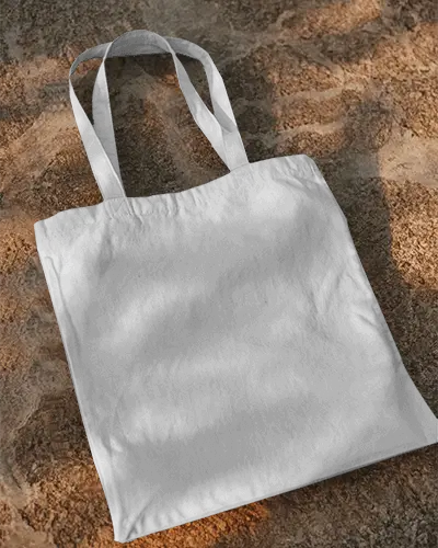 Reusable Cotton Tote Bag Mockup For Eco Friendly Shopping And Custom Brand Designs