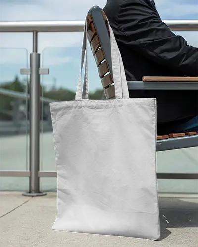 Eco Friendly Reusable Tote Bag Mockup For Custom Design Presentations And Branding Projects