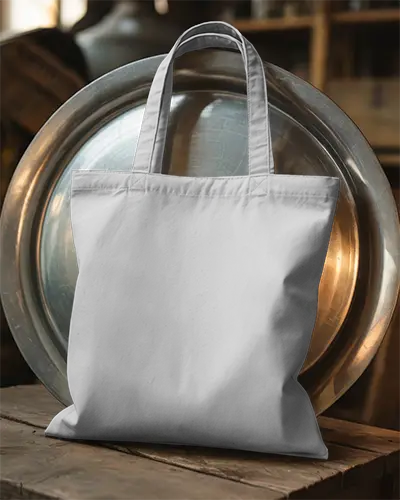 High Quality Cotton Tote Bag Mockup For Branding And Promotional Use