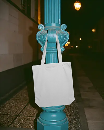 High Quality Canvas Tote Bag Mockup For Custom Logo Printing And Marketing Campaigns