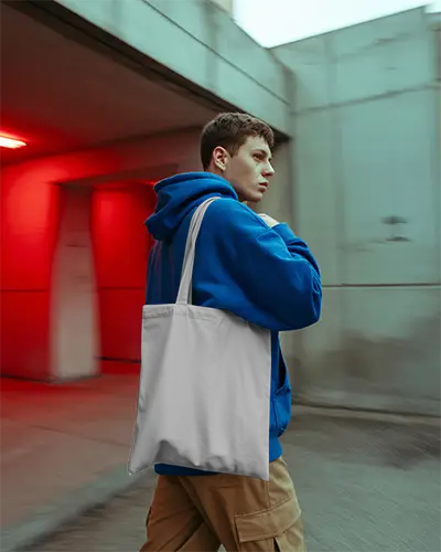 Minimalist Tote Bag Mockup Ideal For Print And Branding On The Go Carryall Design