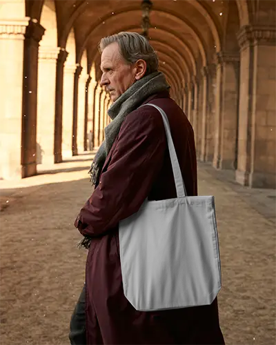 Premium Quality Tote Bag Mockup With Realistic Texture And Versatile Application Purposes