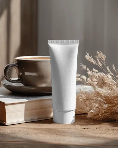 minimalistic-skin-care-tube-mockup-on-wooden-table-with-nature-inspired-background-elements