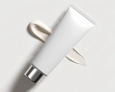 tube-mockup-with-creamy-texture-for-skin-care-product-packaging-design