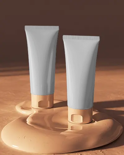 Luxury Skin Care Product Tube Mockup For Brand Presentation