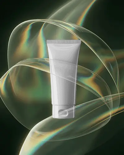 Versatile Cosmetic Tube Mockup Template For Beauty Product Branding Use