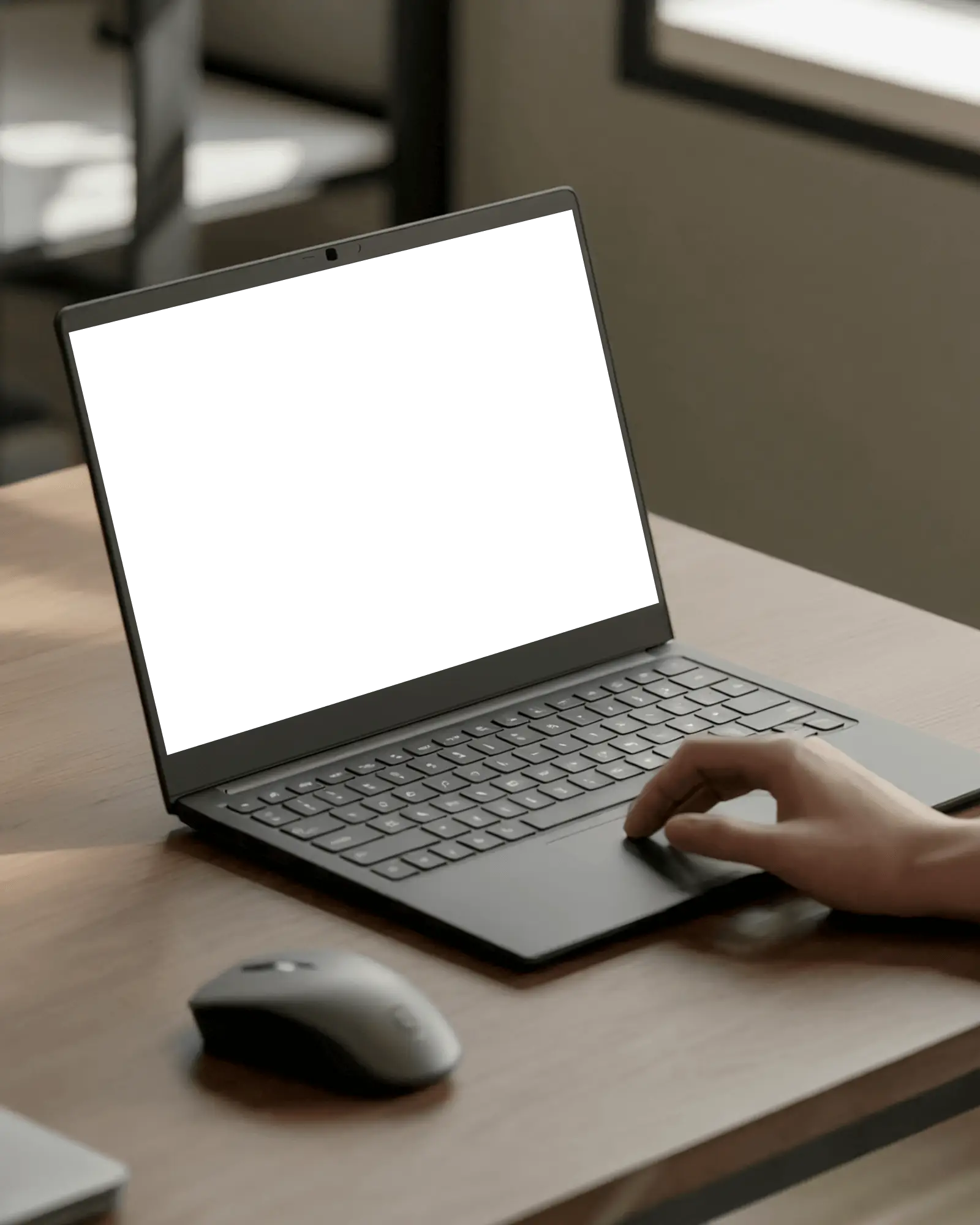 professional-laptop-mockup-on-wooden-desk-with-wireless-mouse-ideal-for-app-ui-design-showcase
