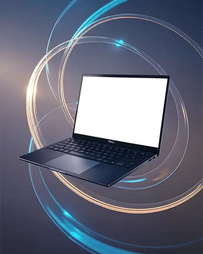 ultra-thin-laptop-mockup-floating-with-glowing-digital-light-trails-isolated-on-dark-background