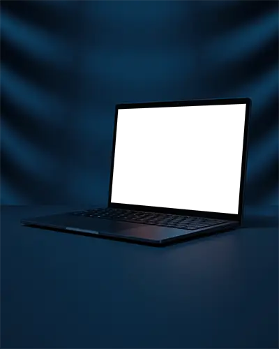 High Resolution Laptop Mockup For Responsive Web Design And Digital Product Showcases