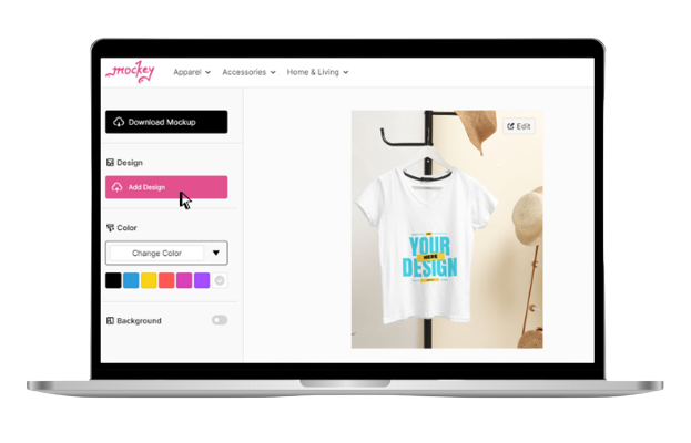 customize your design with free online mockup generator no watermark