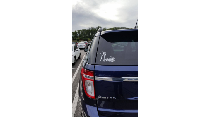 no kids bumper sticker