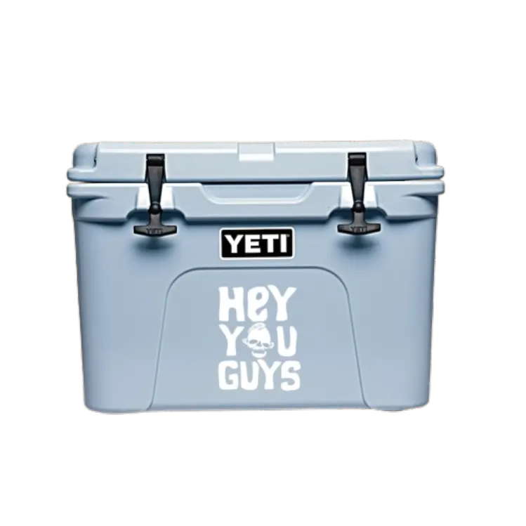 Hey you guys yeti cooler