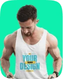 tank top mockup  generator