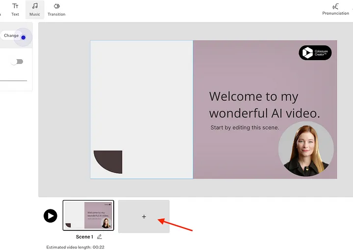 add more scenes in colossyan d-id alternative