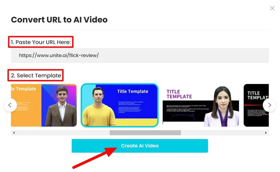 paste your url