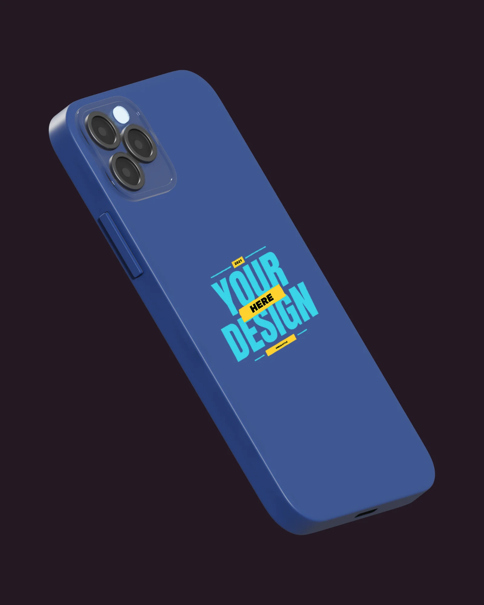 3d phone cover mockup generator