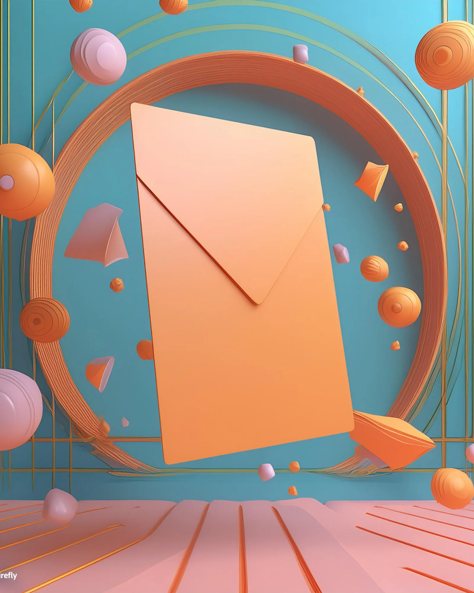3D invitation Card Mockup Generator