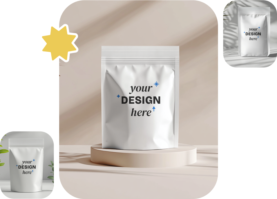 Pouch Mockup Generator